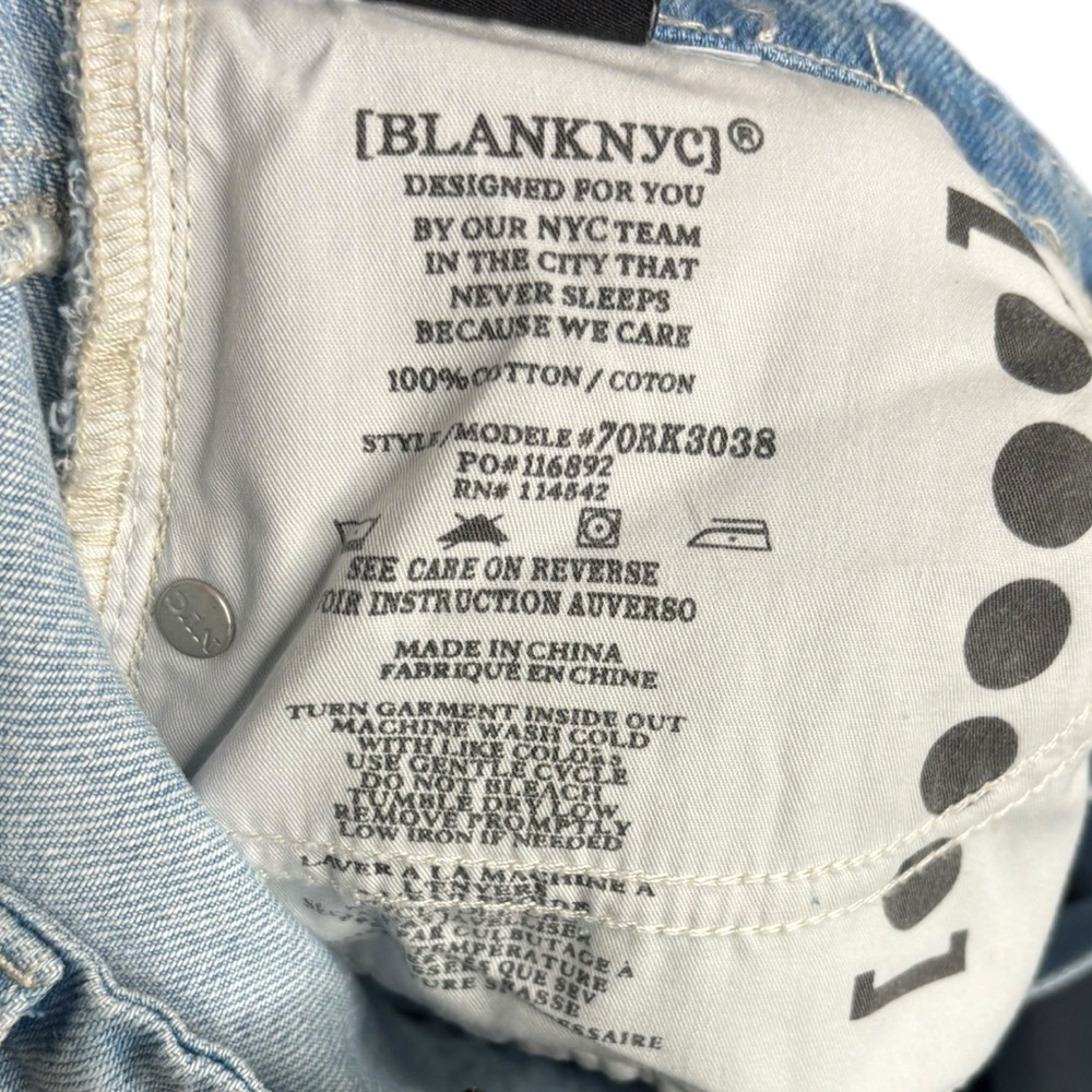 Blank NYC Baxter Color-Block Patchwork Straight L… - image 11